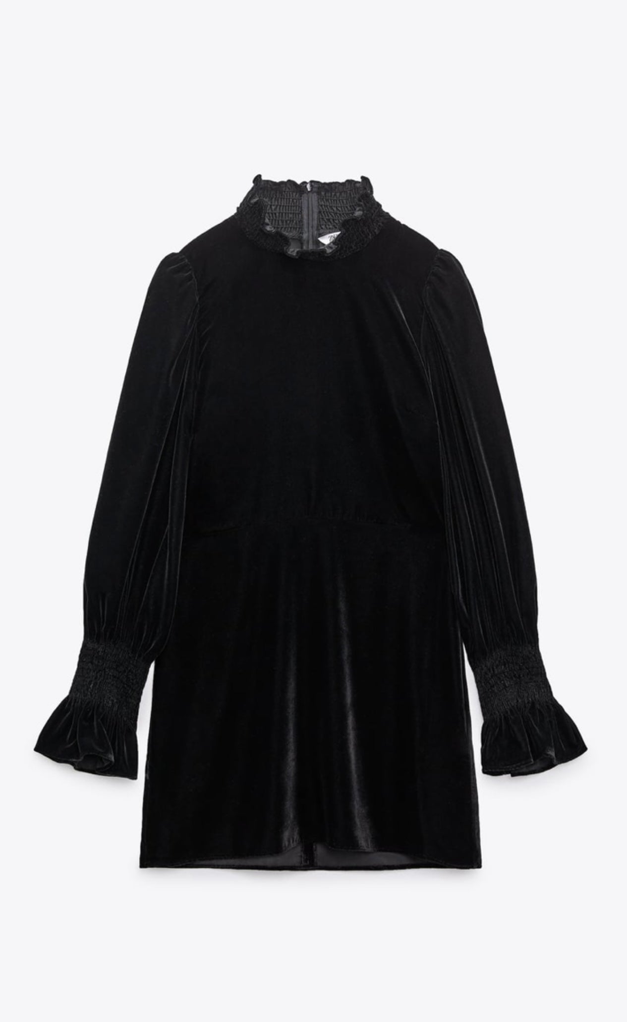 Vestido mini terciopelo