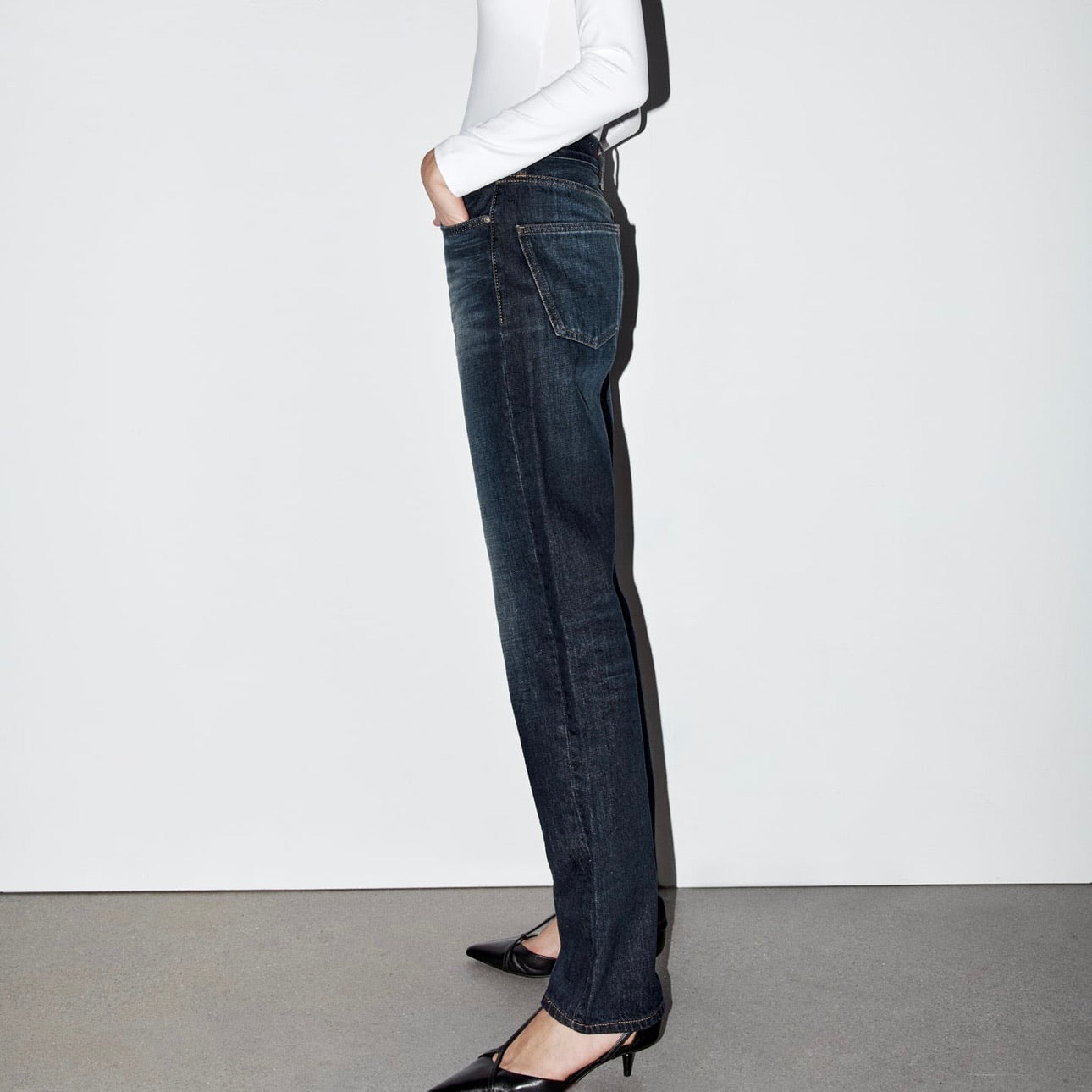 Jeans alto full length