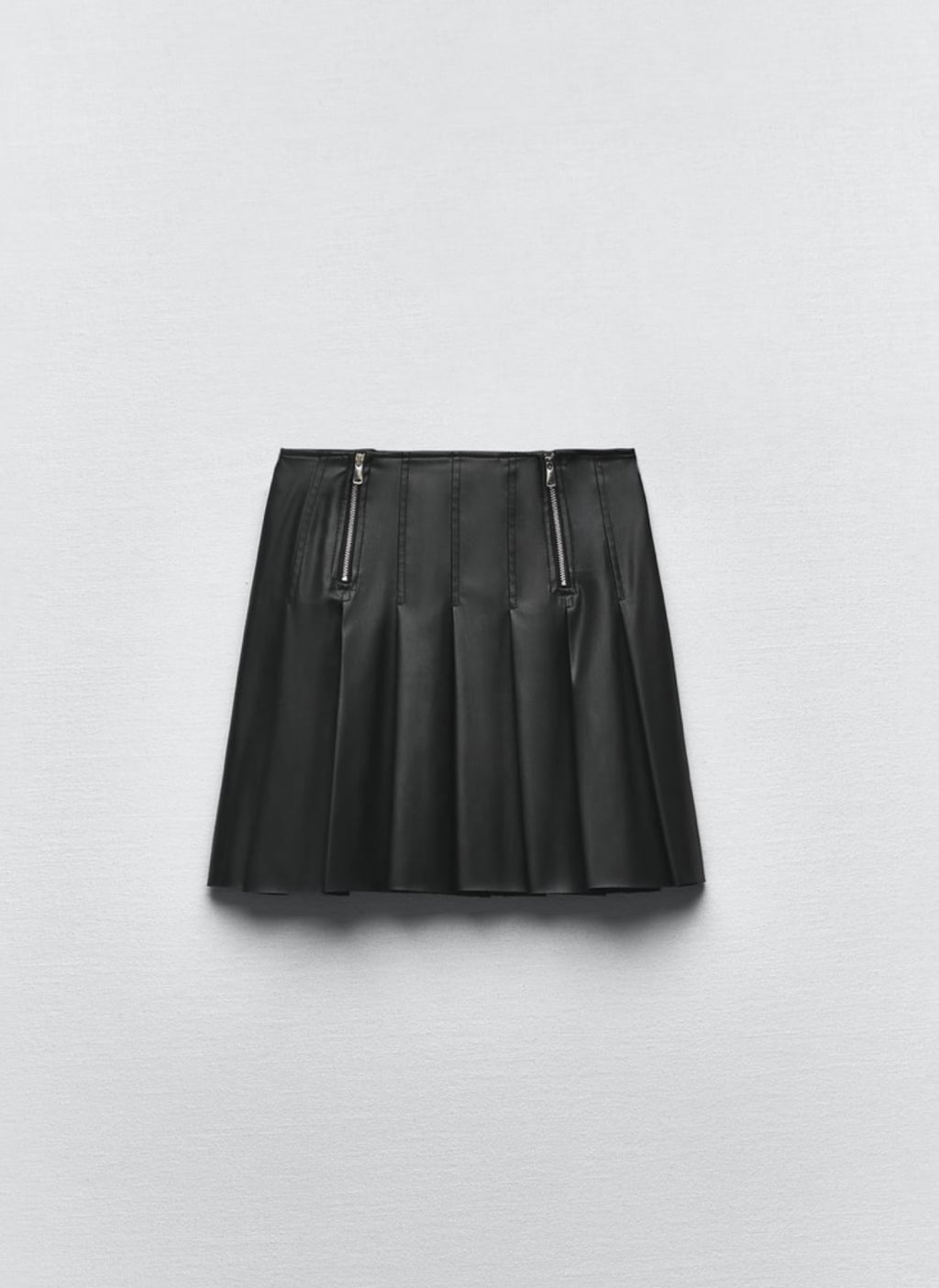 Falda tablas efecto piel