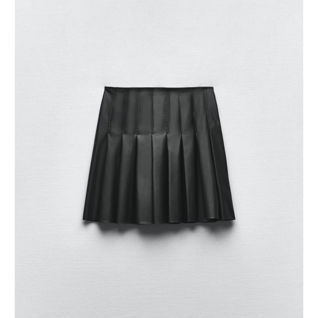 Falda tablas efecto piel