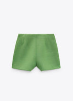 Shorts tiro alto