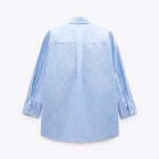 Camisa oversize oxford