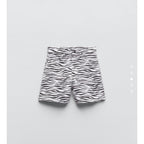 Shorts de cebra