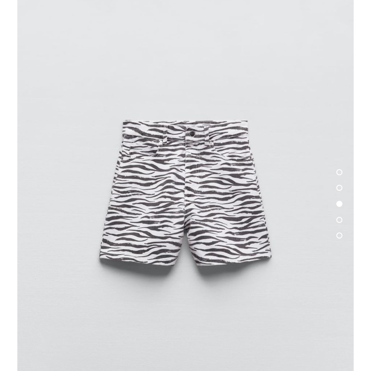 Shorts de cebra