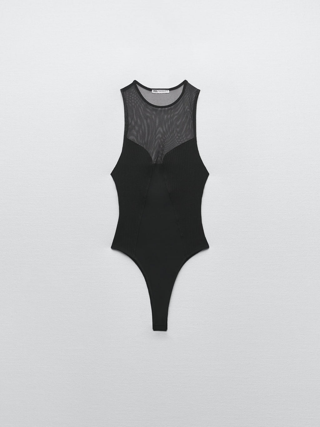 Body combinado con tul
