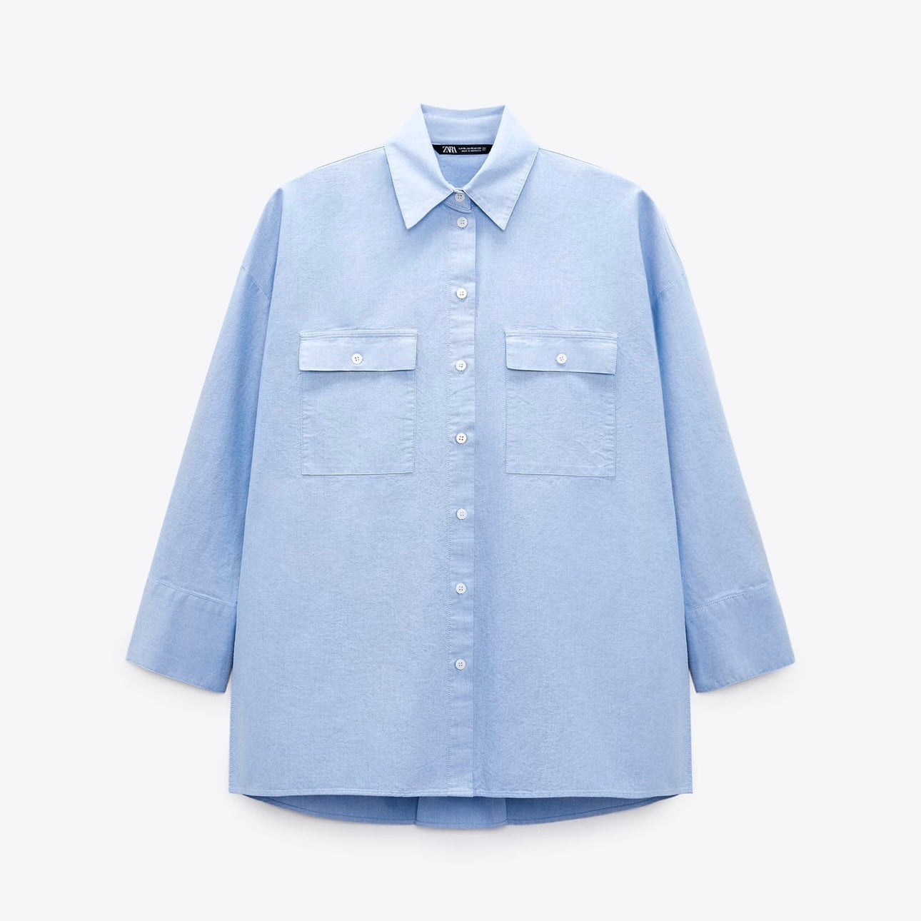 Camisa oversize oxford