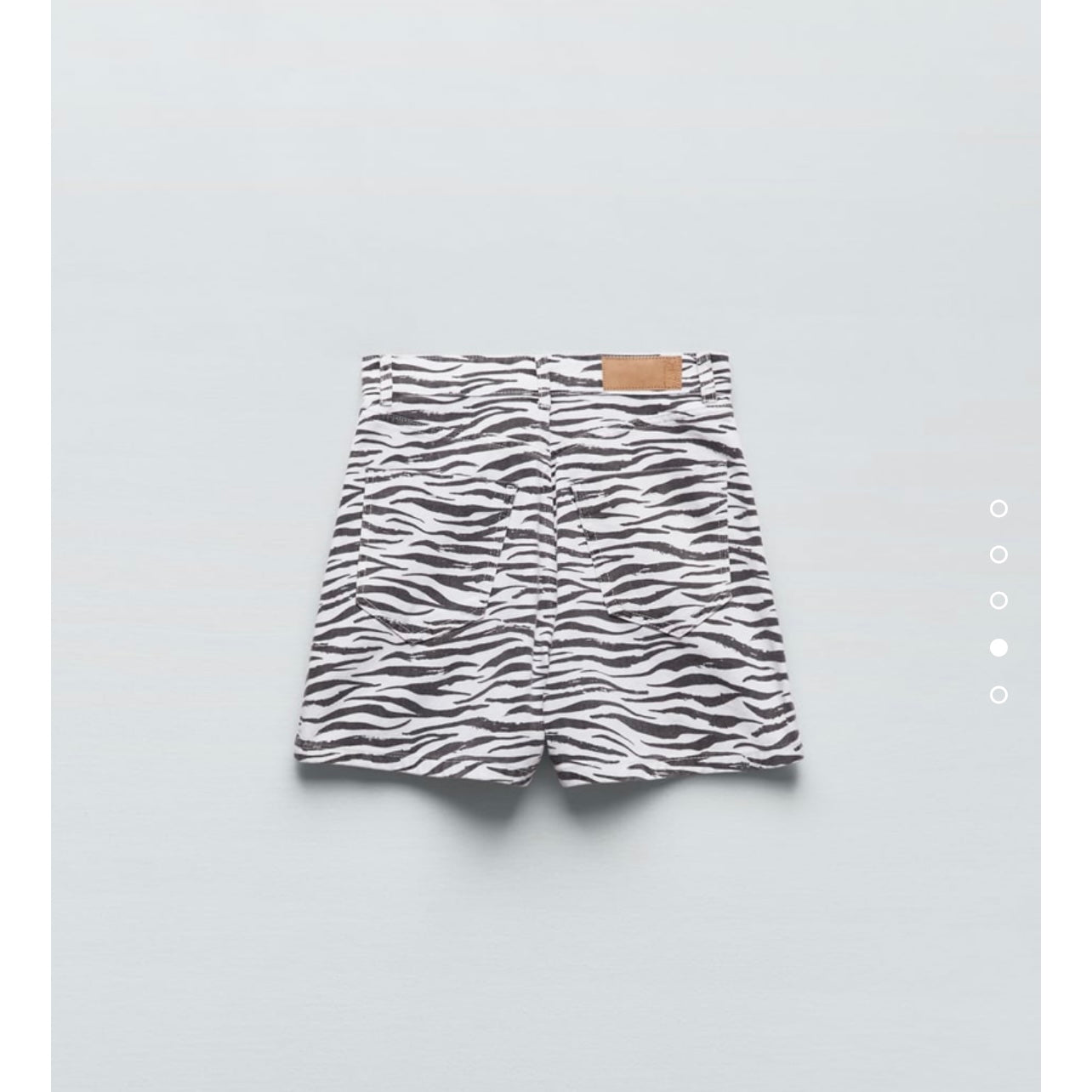 Shorts de cebra