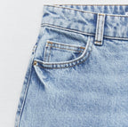 Shorts z1975 high rise azul medio