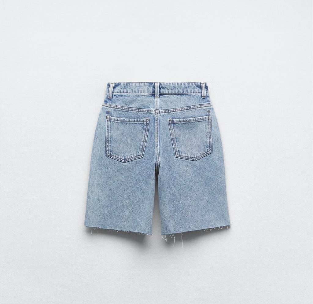 Shorts z1975 high rise azul medio