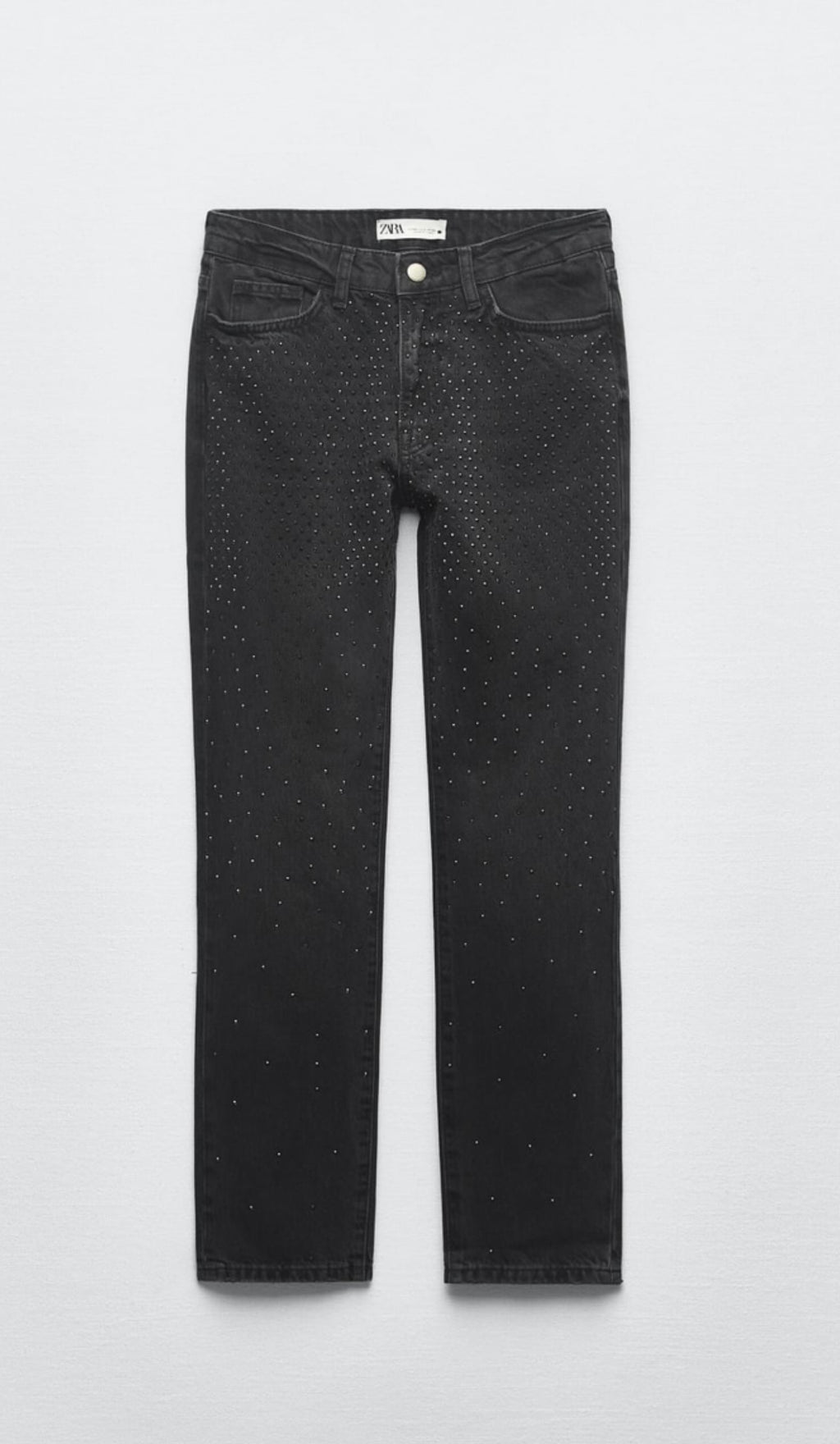 Jeans zw the slim with rhinestones