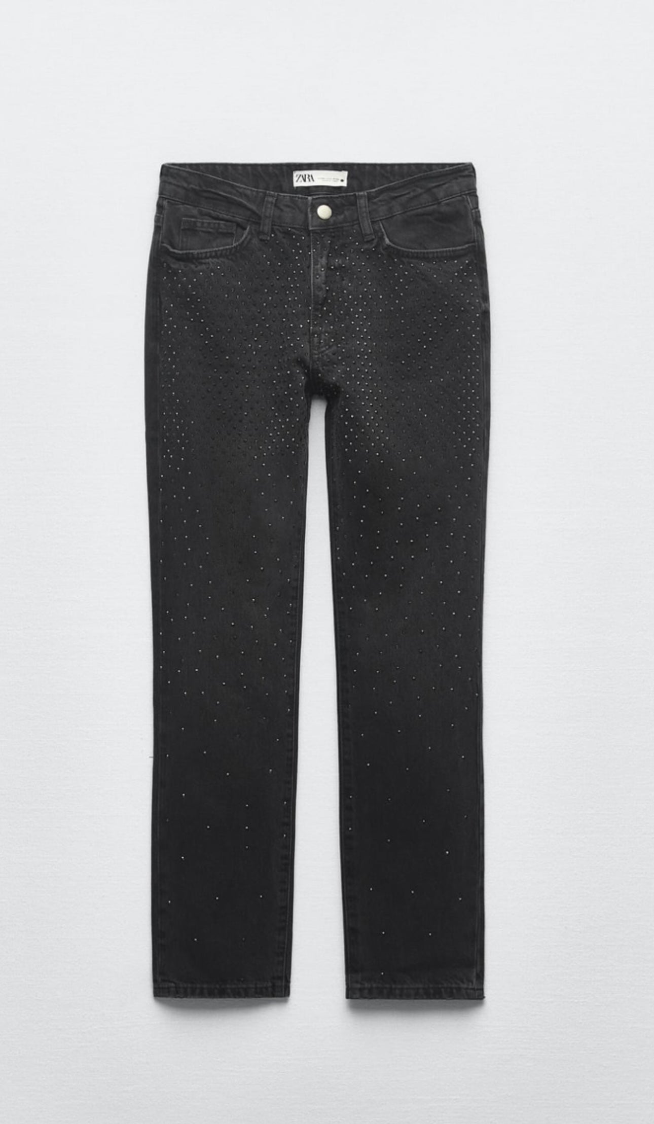 Jeans zw the slim with rhinestones