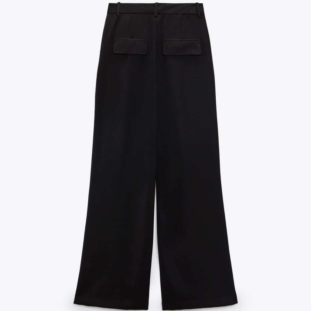 Pantalón pinzas wide leg