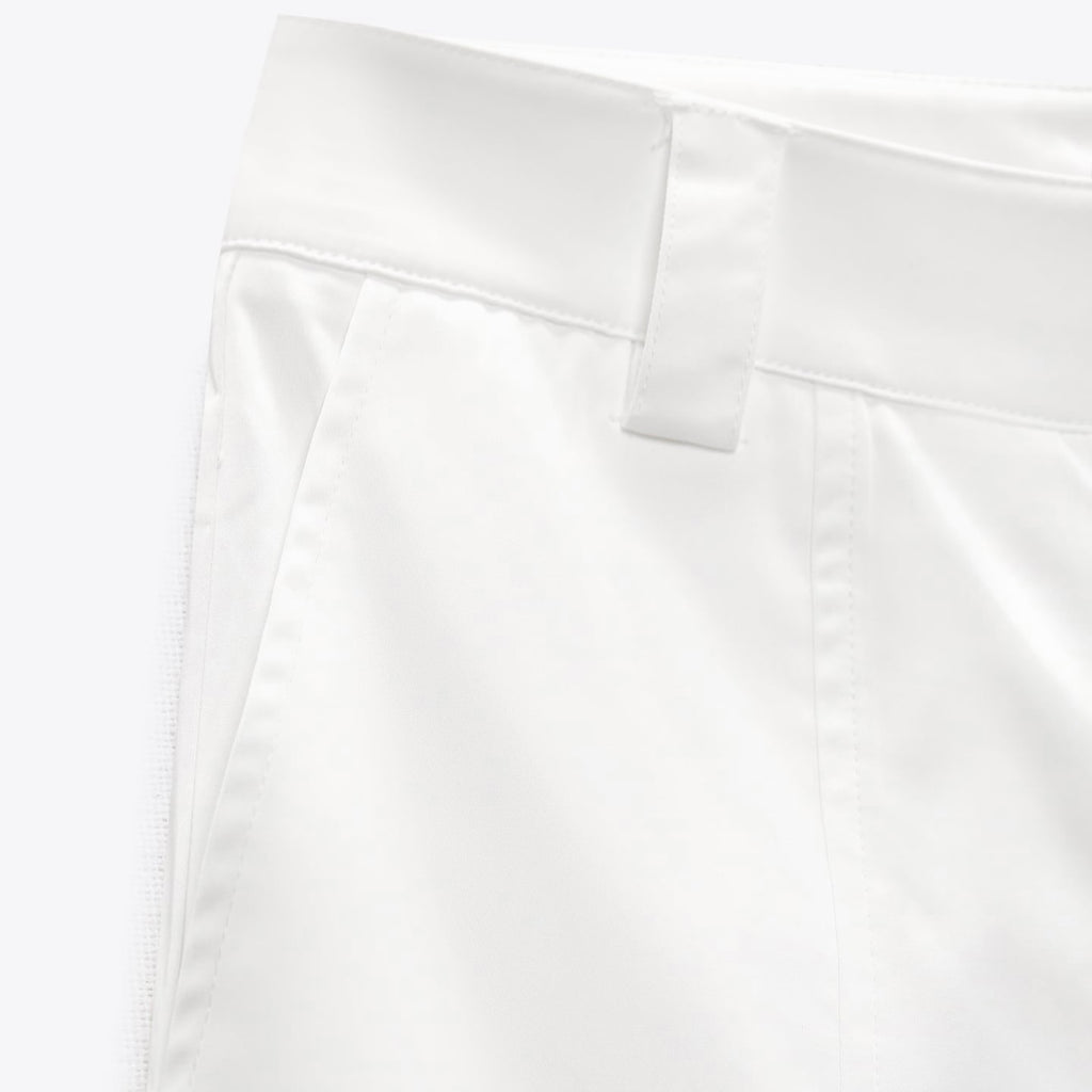 Pantalón cargo satinado