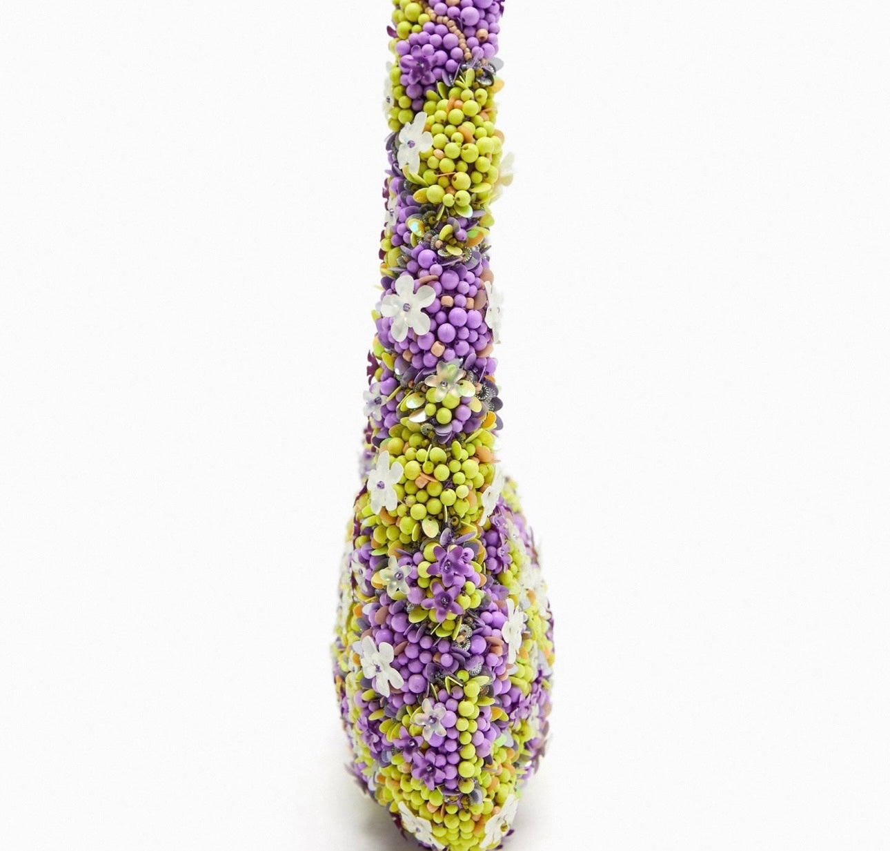 Bolso de hombro abalorios