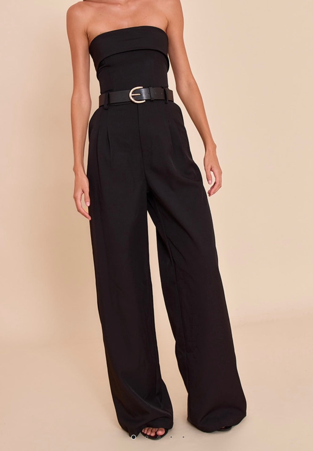 Jumpsuit con cinturón