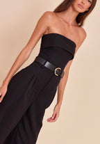 Jumpsuit con cinturón