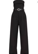 Jumpsuit con cinturón