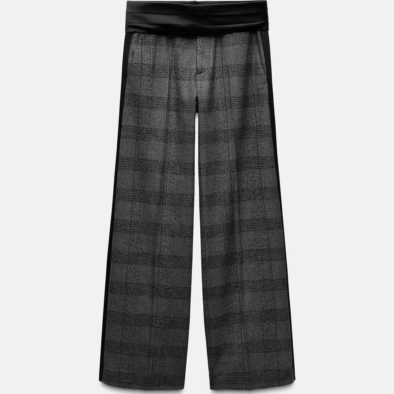 Pantalón cuadros fajín