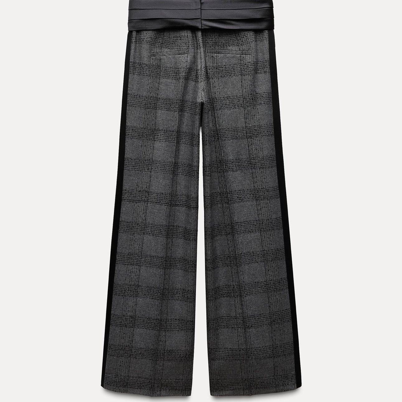Pantalón cuadros fajín