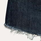 Shorts tiro alto denim