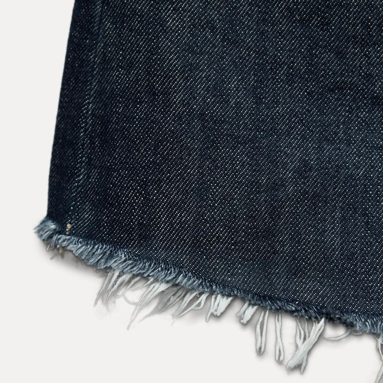 Shorts tiro alto denim