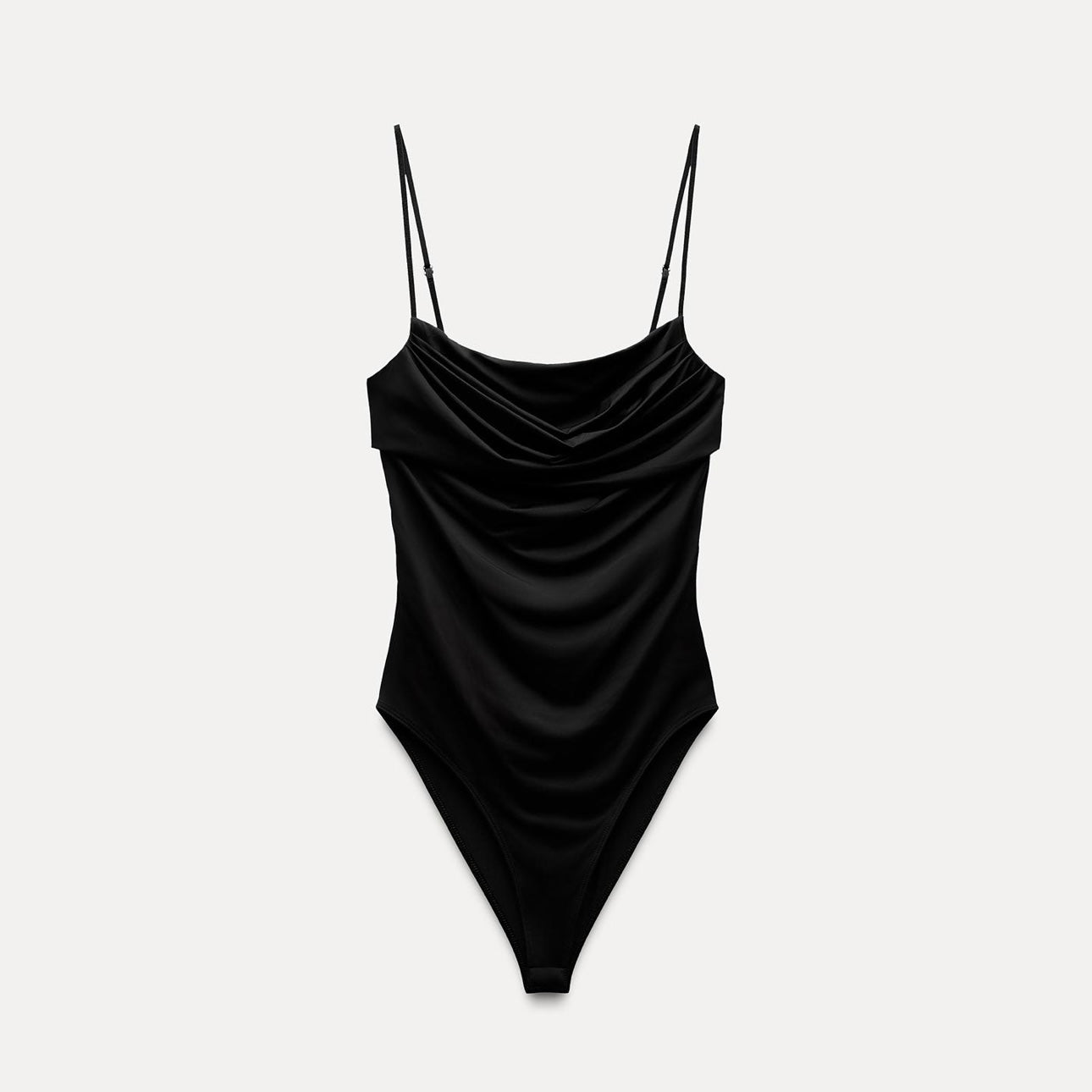 Body poliamida drapeado