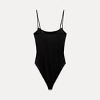 Body poliamida drapeado