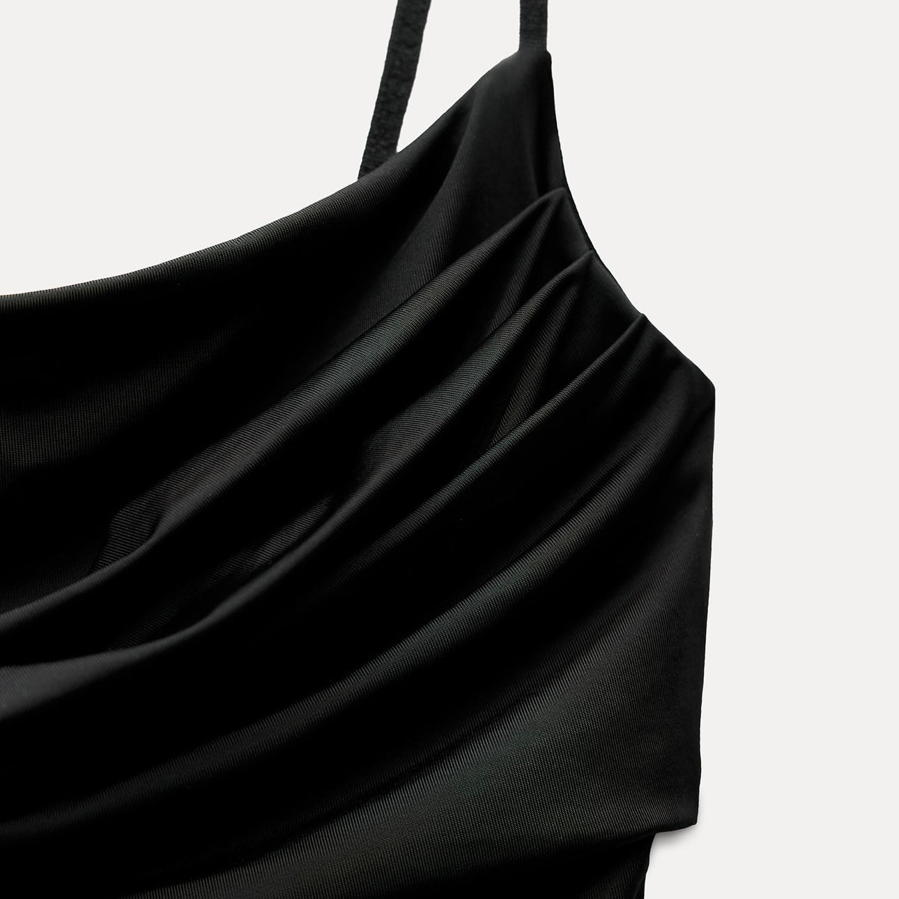 Body poliamida drapeado