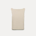 Top poliamida cuello barco