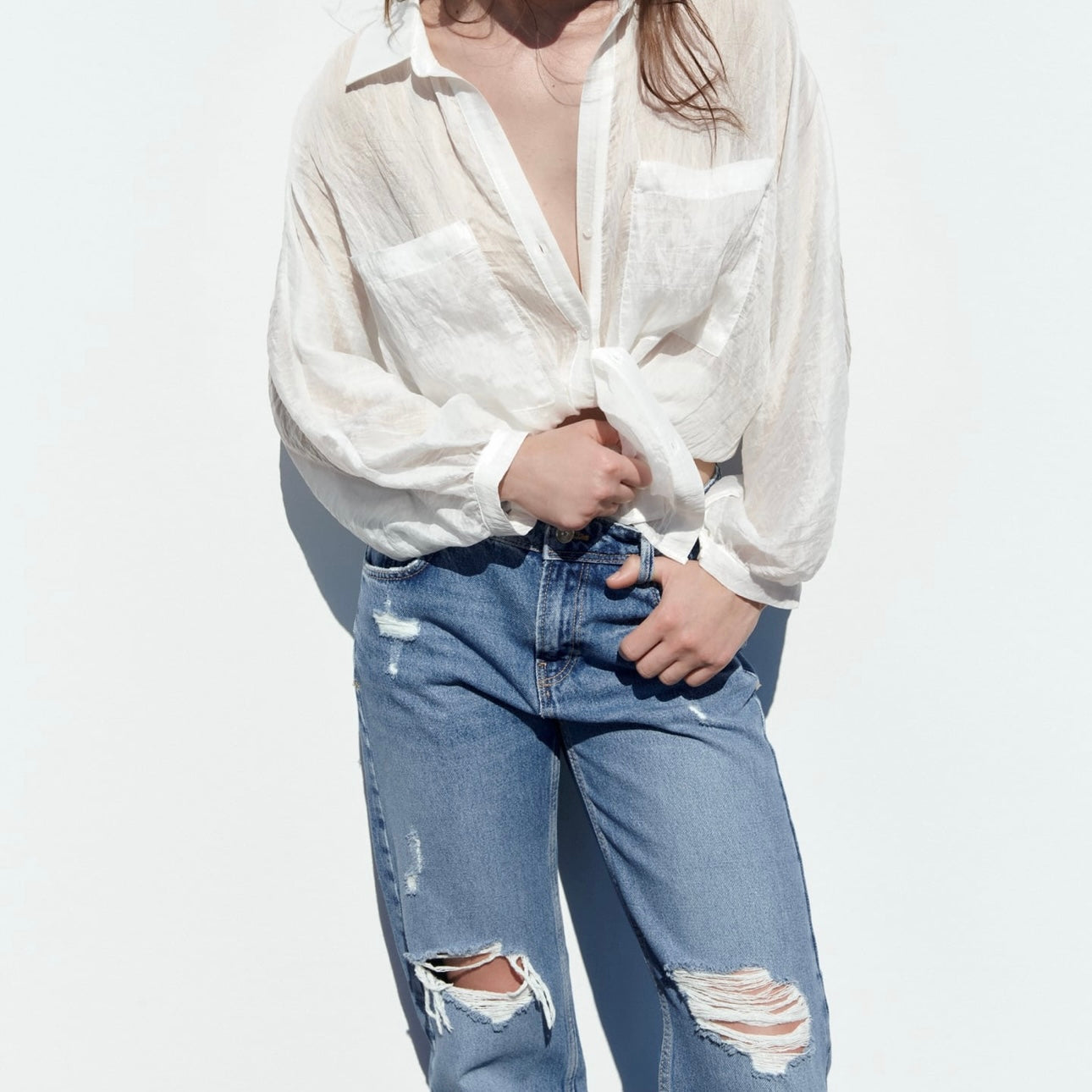 Jeans Z1975 rectos tiro medio