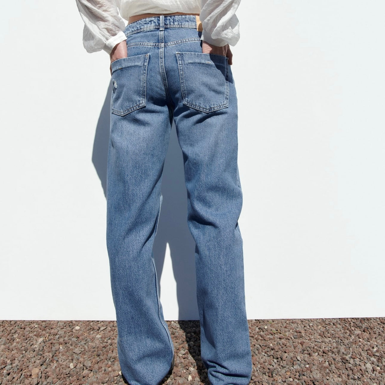 Jeans Z1975 rectos tiro medio