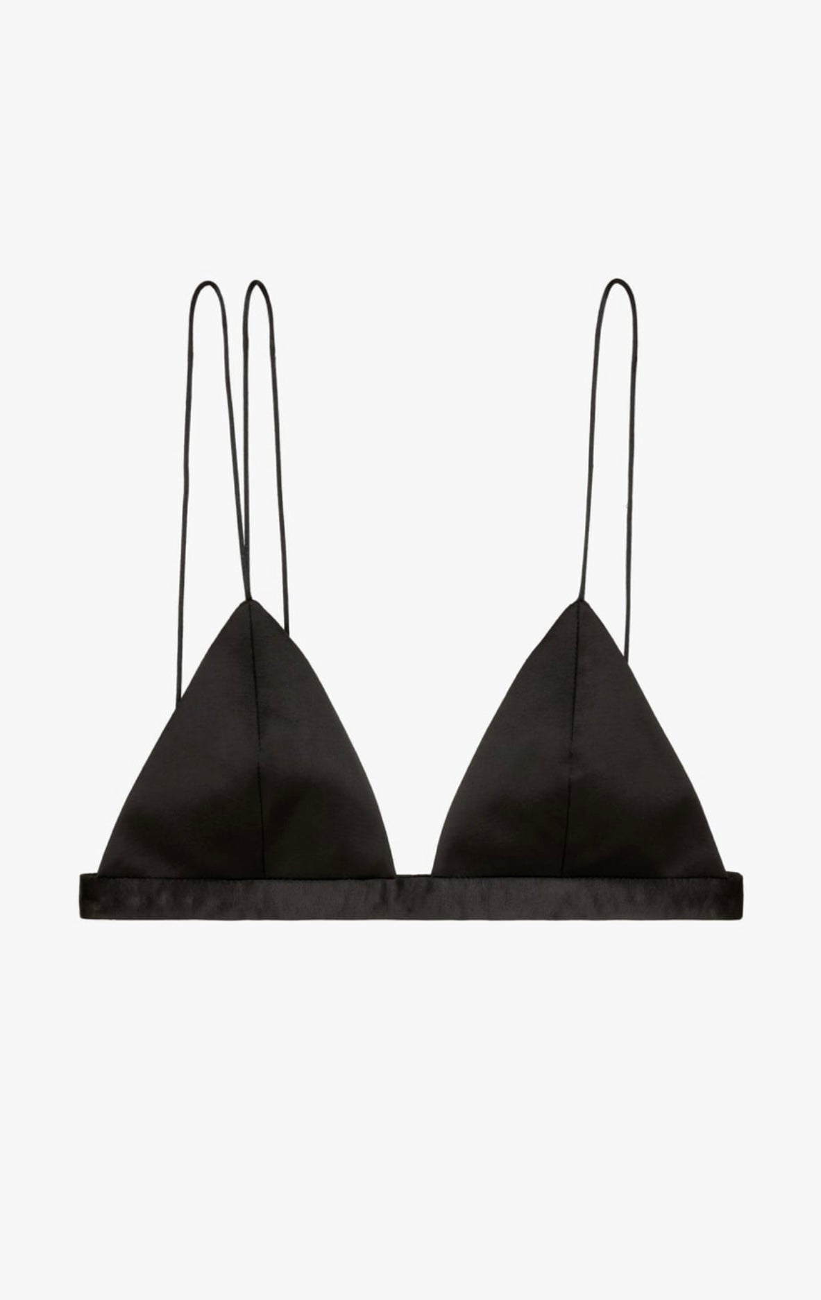 Top crop satinado