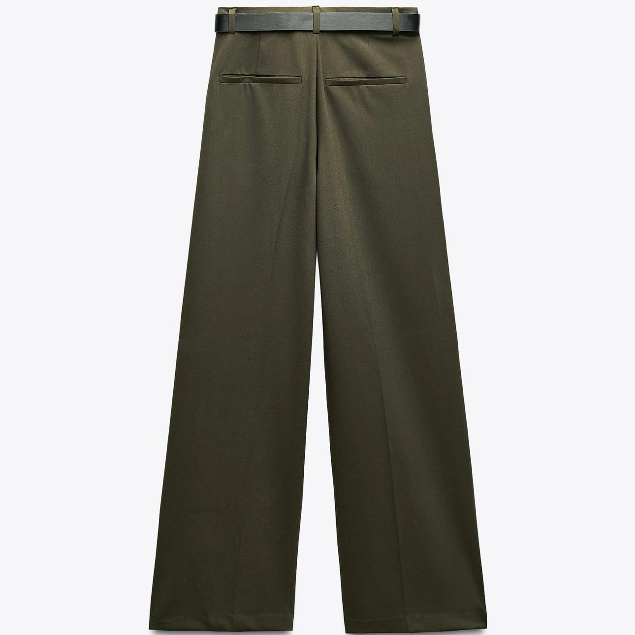 Pantalón doble pliegue con cinturón