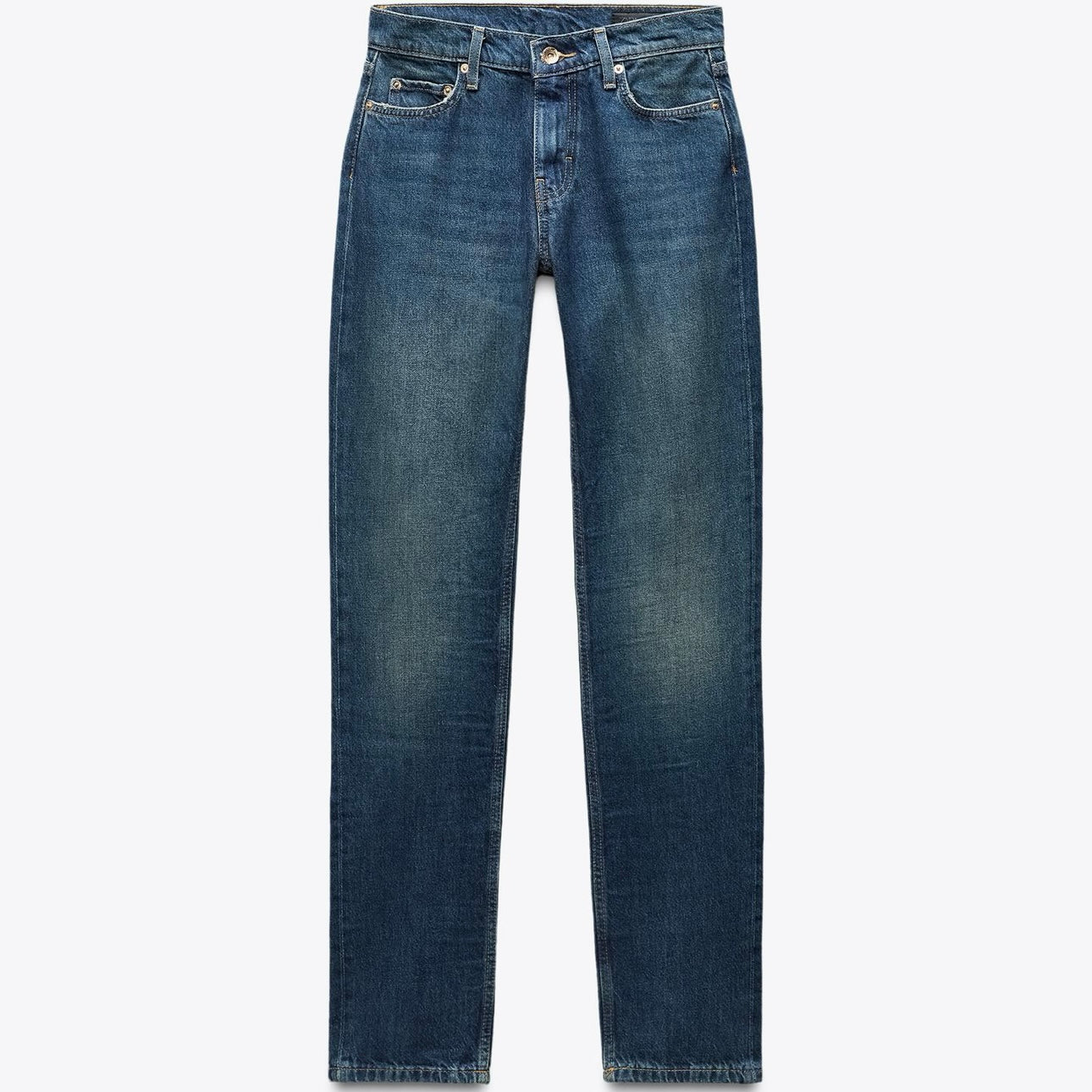 Jeans rectos tiro bajo