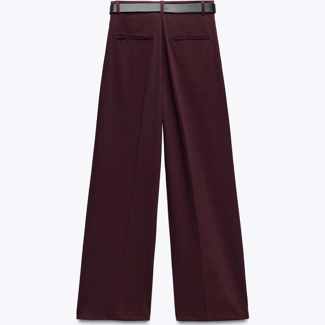 Pantalón doble pliegue con cinturón