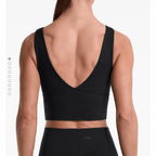 Tank top extra compressive escote pico