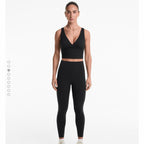 Tank top extra compressive escote pico