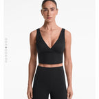Tank top extra compressive escote pico
