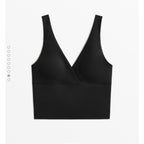 Tank top extra compressive escote pico