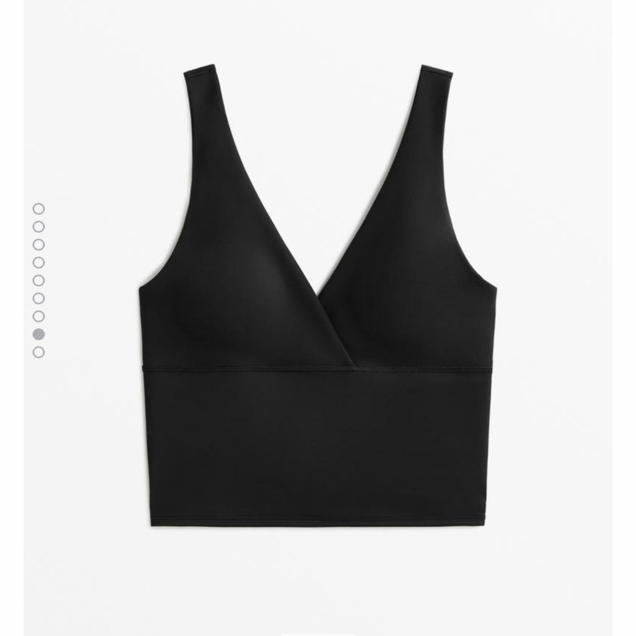 Tank top extra compressive escote pico