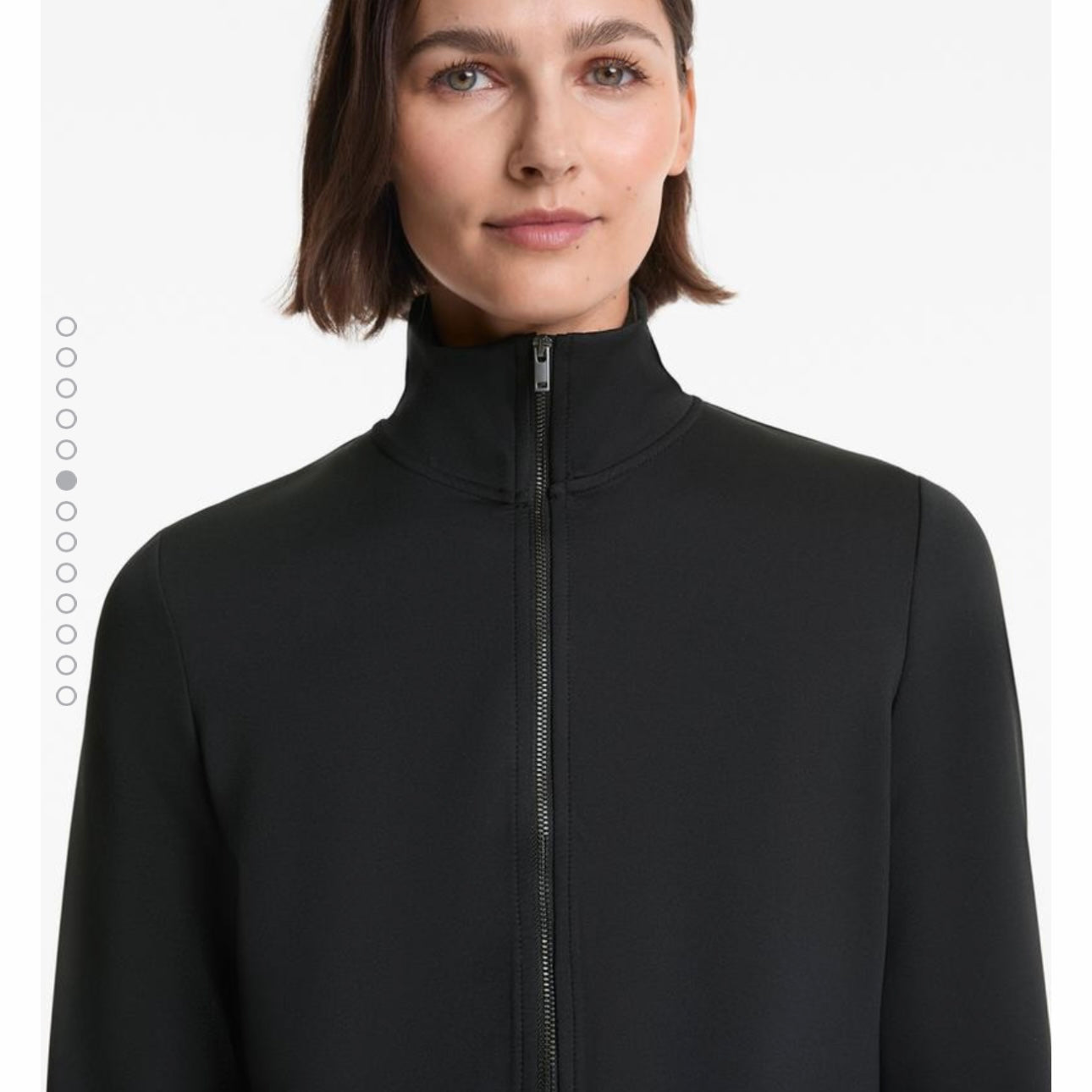 Chaqueta técnica efecto neopreno