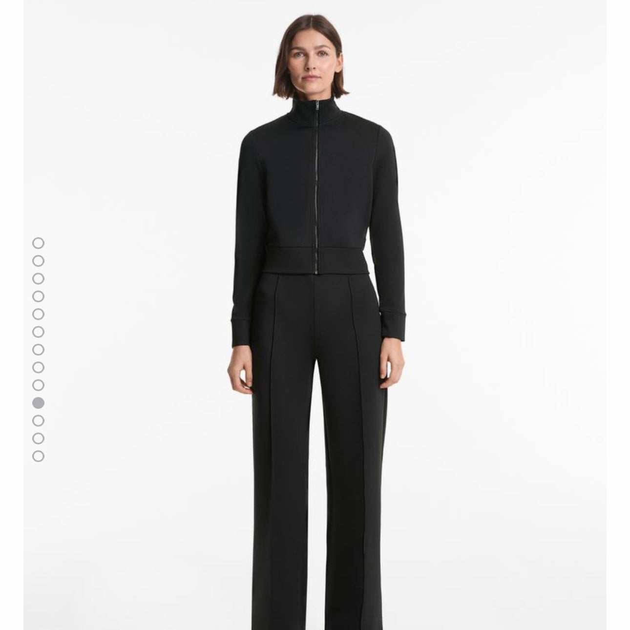 Chaqueta técnica efecto neopreno