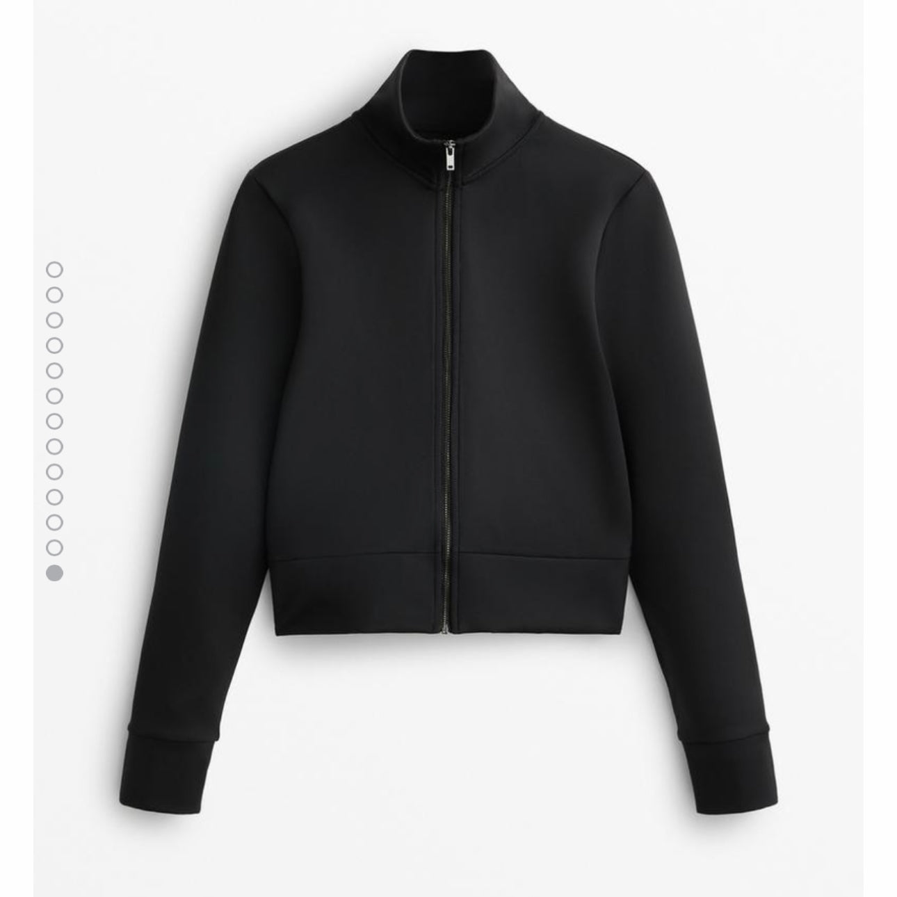 Chaqueta técnica efecto neopreno