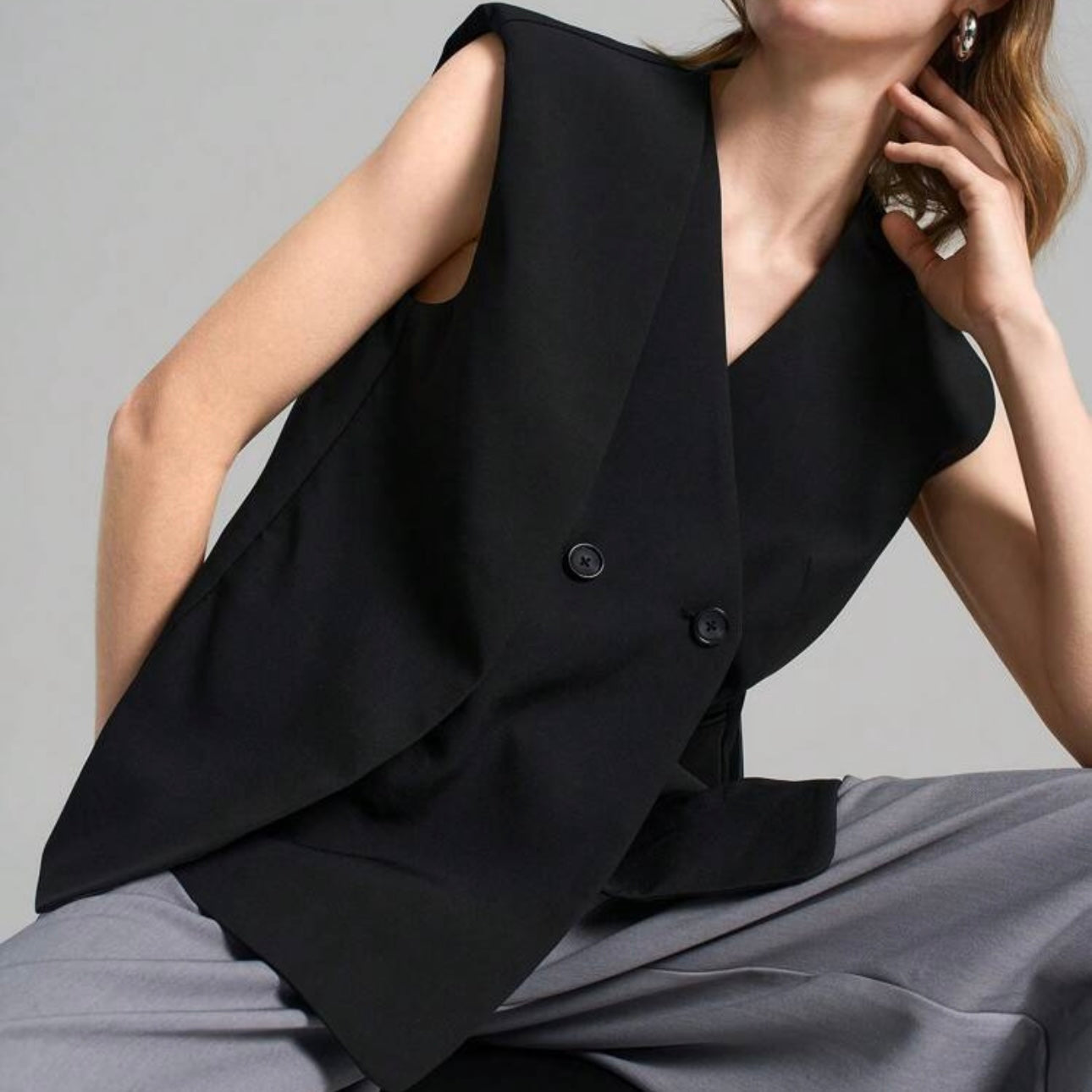 Black vest