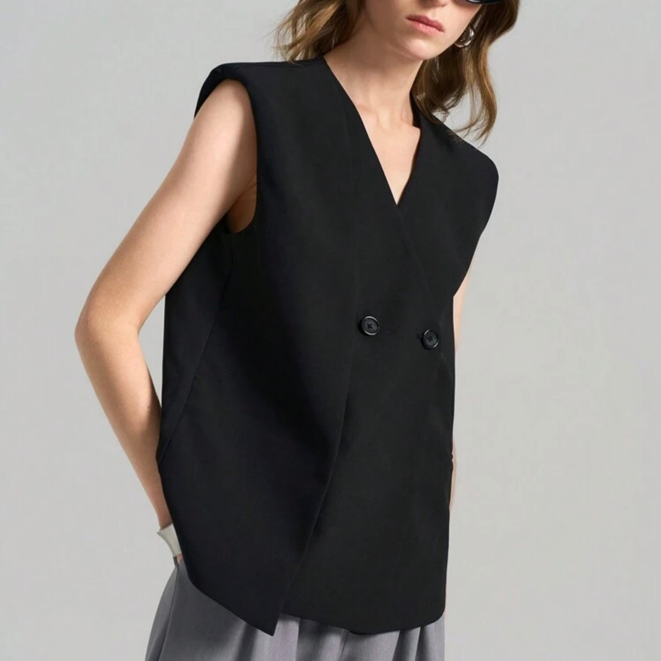 Black vest