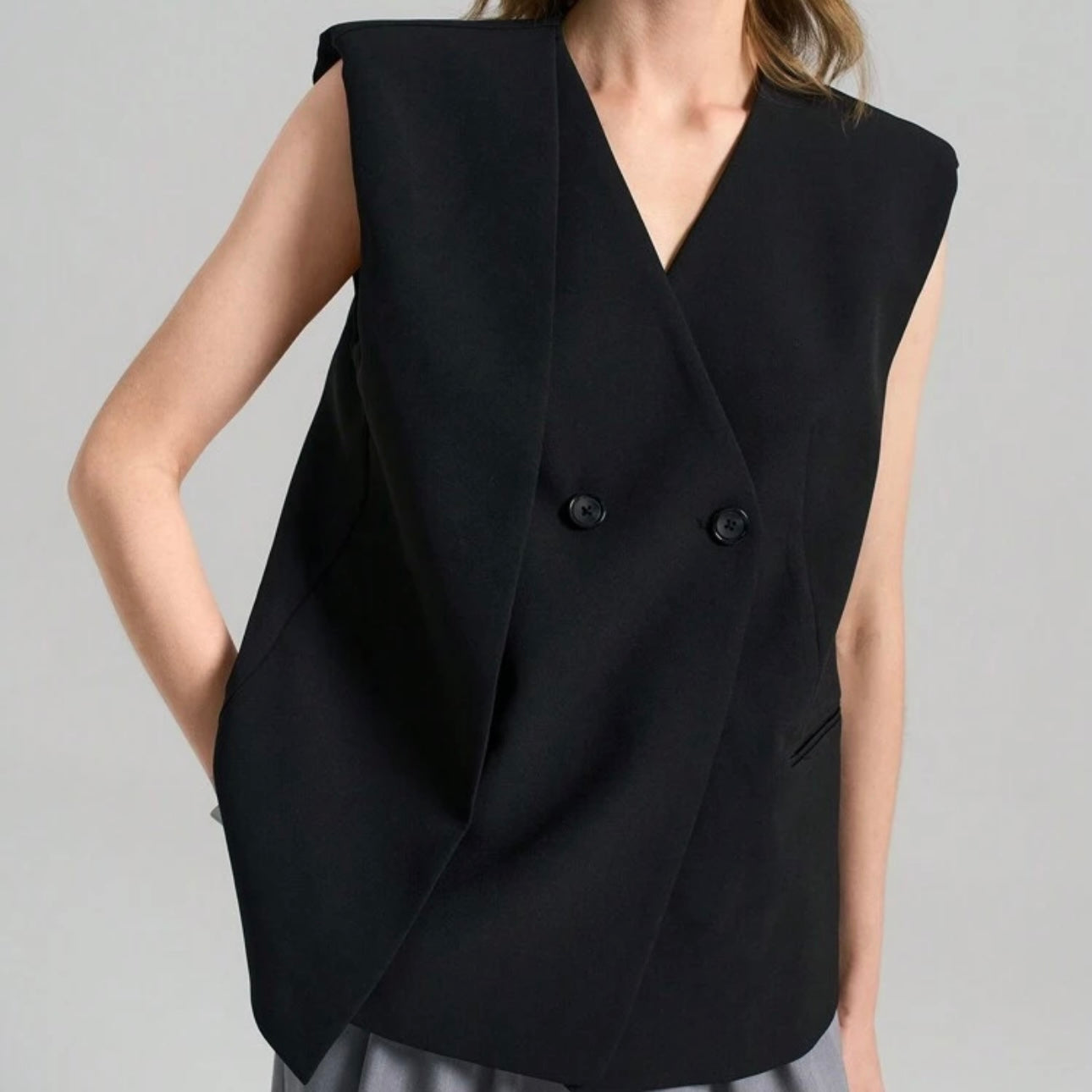 Black vest