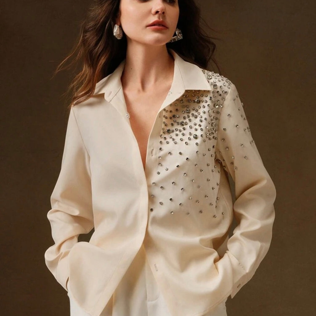 Camisa con brillos