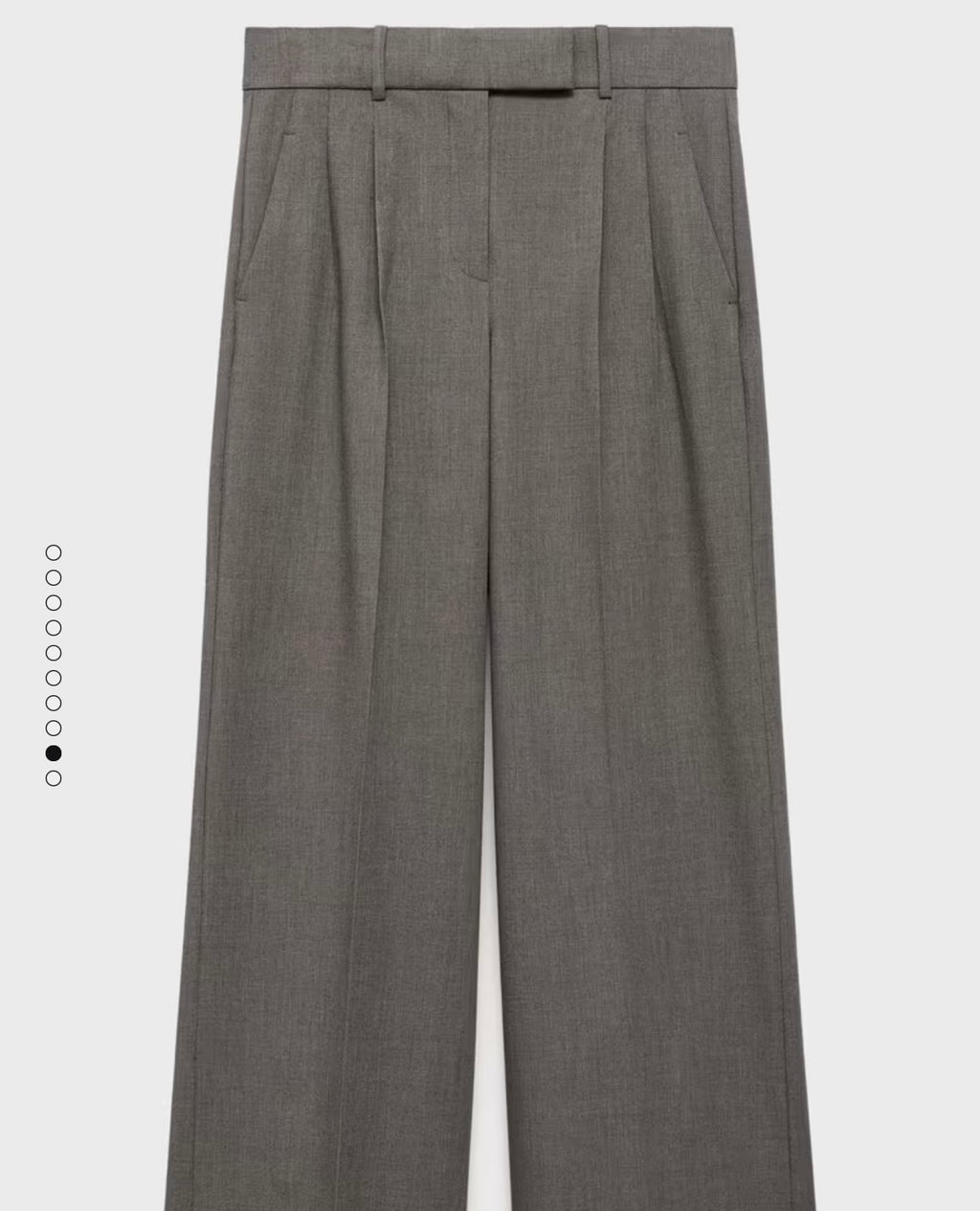 Pantalón traje wide leg