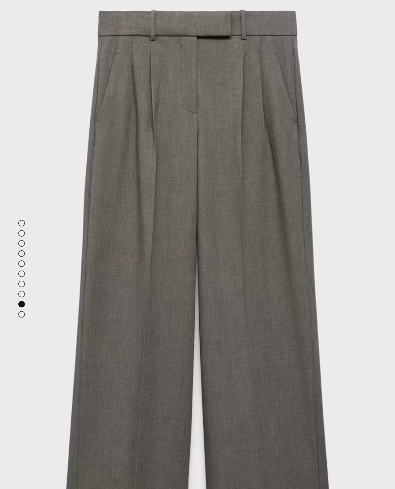Pantalón traje wide leg