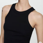 Tank top canalé